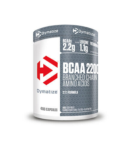 DYMATIZE Dymatize BCAA 2200 Caps (400) Standard - Aminoacidi - BCAA