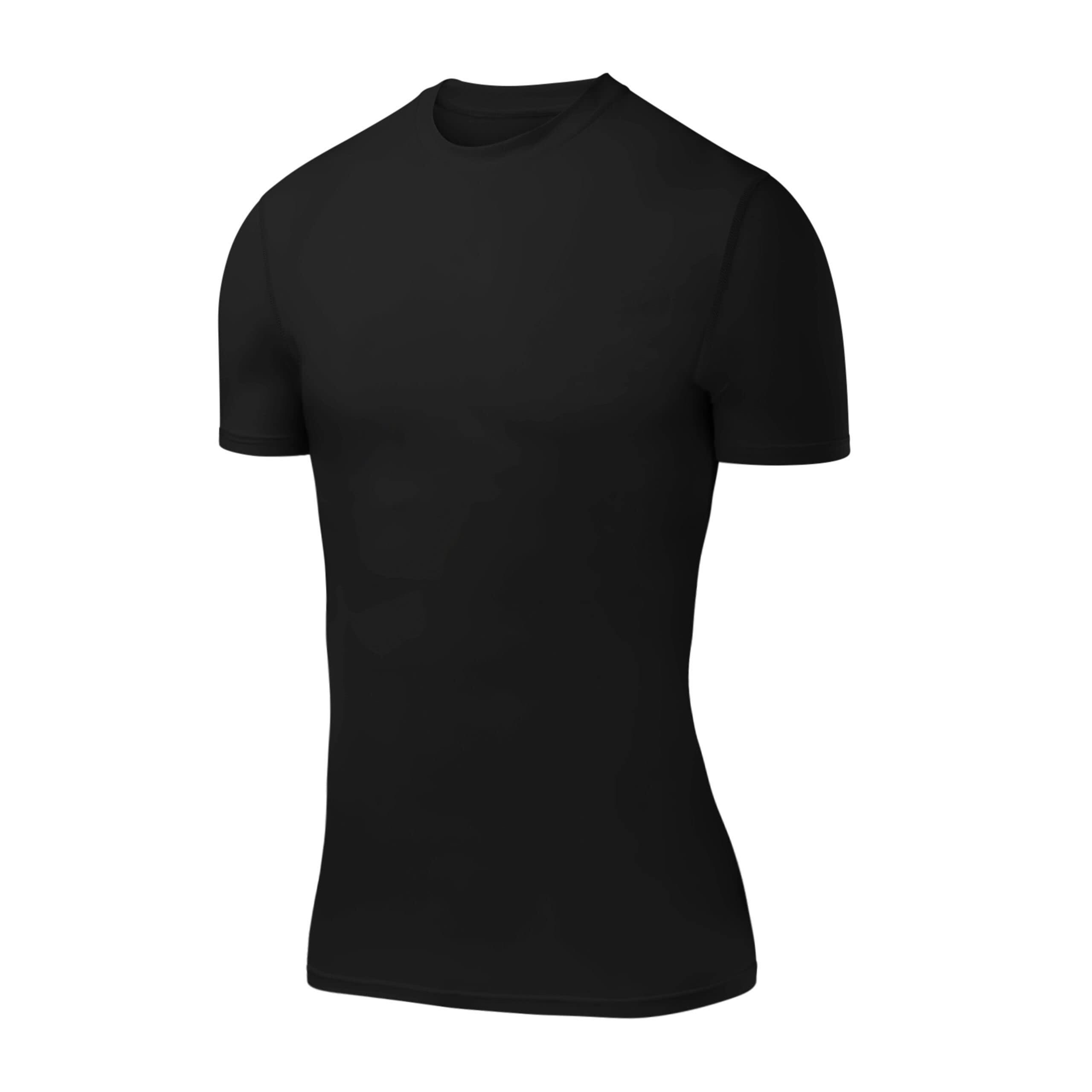 POWERLAYER Jungen Kompressionsshirt Kurzarm – atmungsaktive Basisschicht für jede Sportart