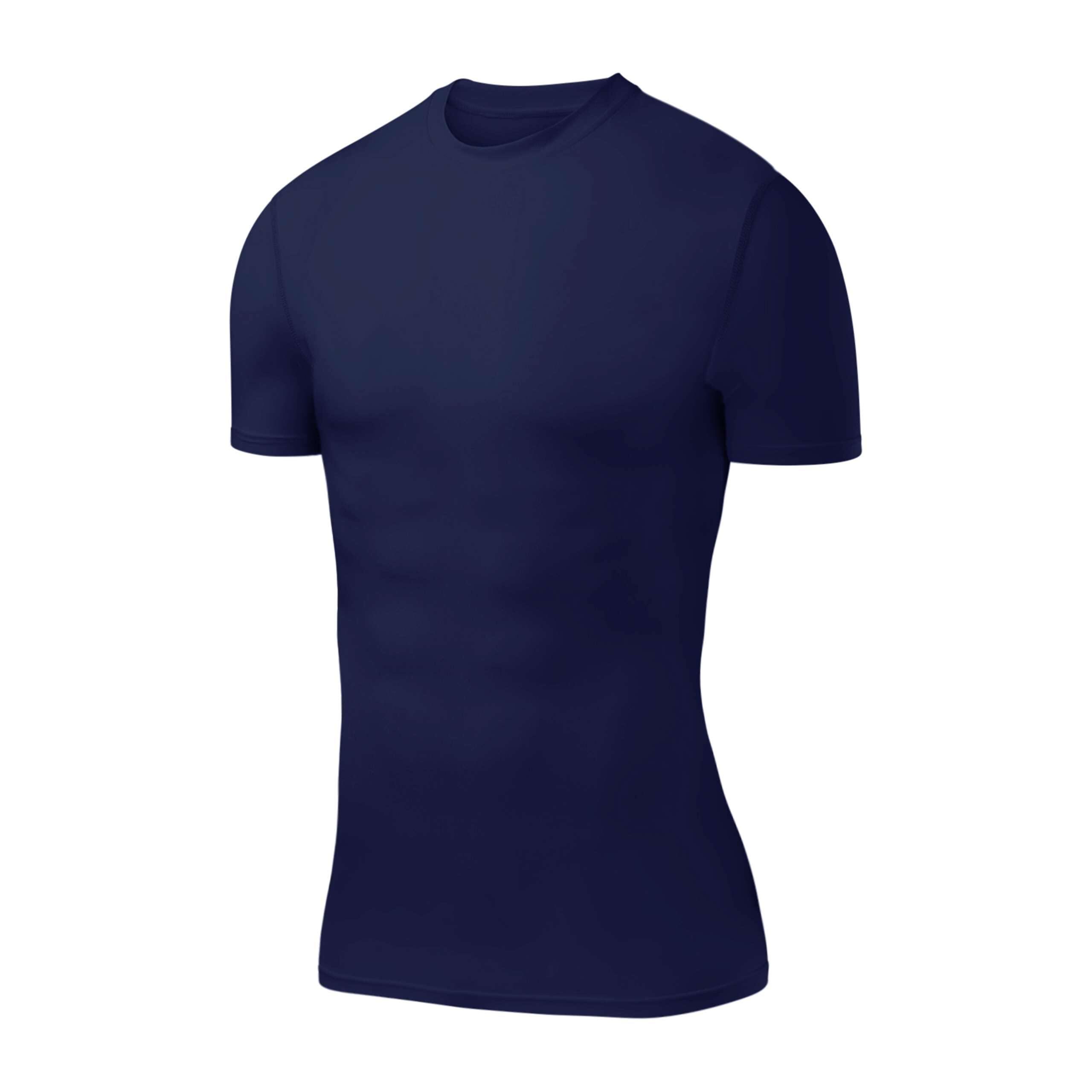 POWERLAYER Herren Kompressionsshirt Kurzarm – atmungsaktive Basisschicht für jede Sportart