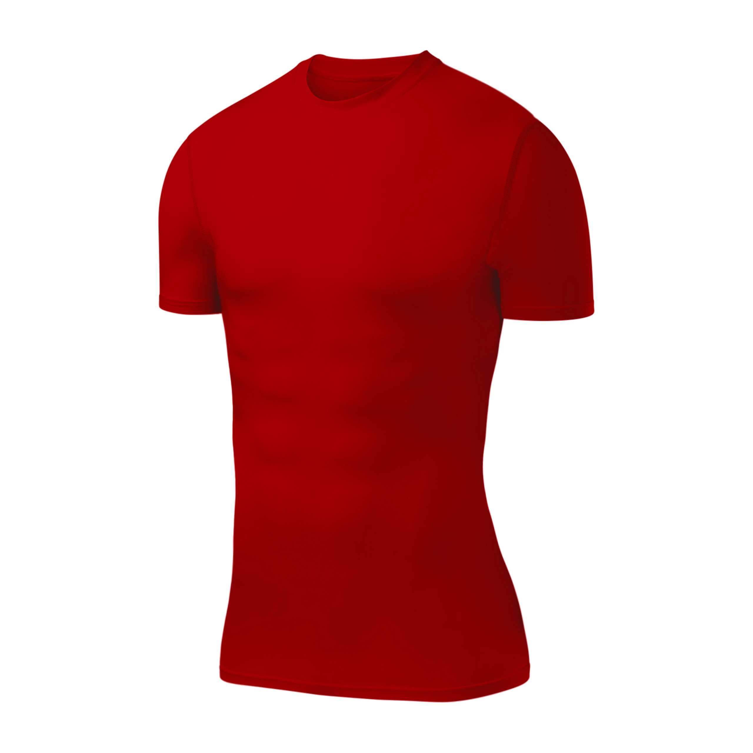 POWERLAYER Herren Kompressionsshirt Kurzarm – atmungsaktive Basisschicht für jede Sportart