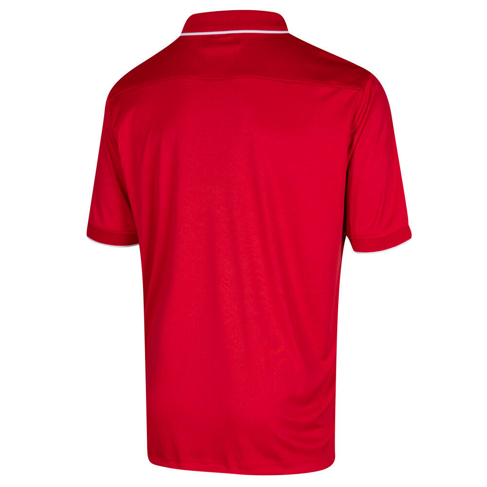 Island Green Performance Polo - Red 5/6