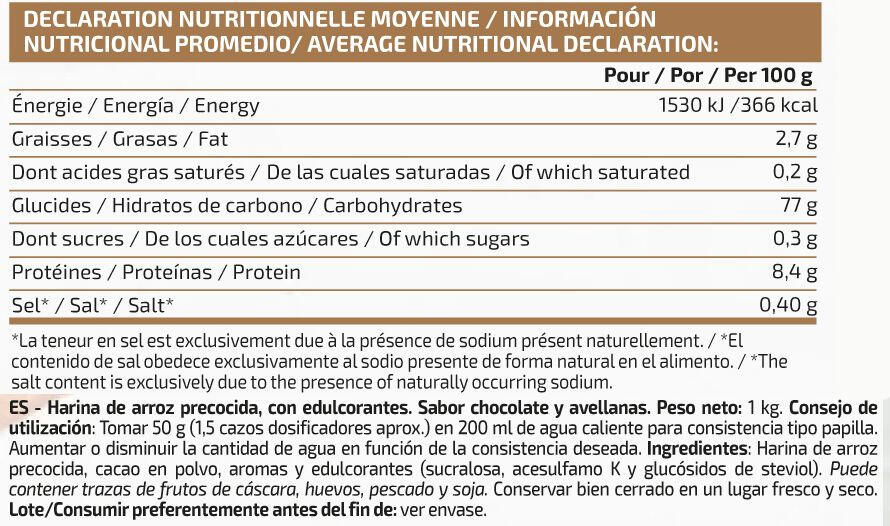 Rice cream - 1 kg Nutchoc (Nutella) da IO.Genix 2/3