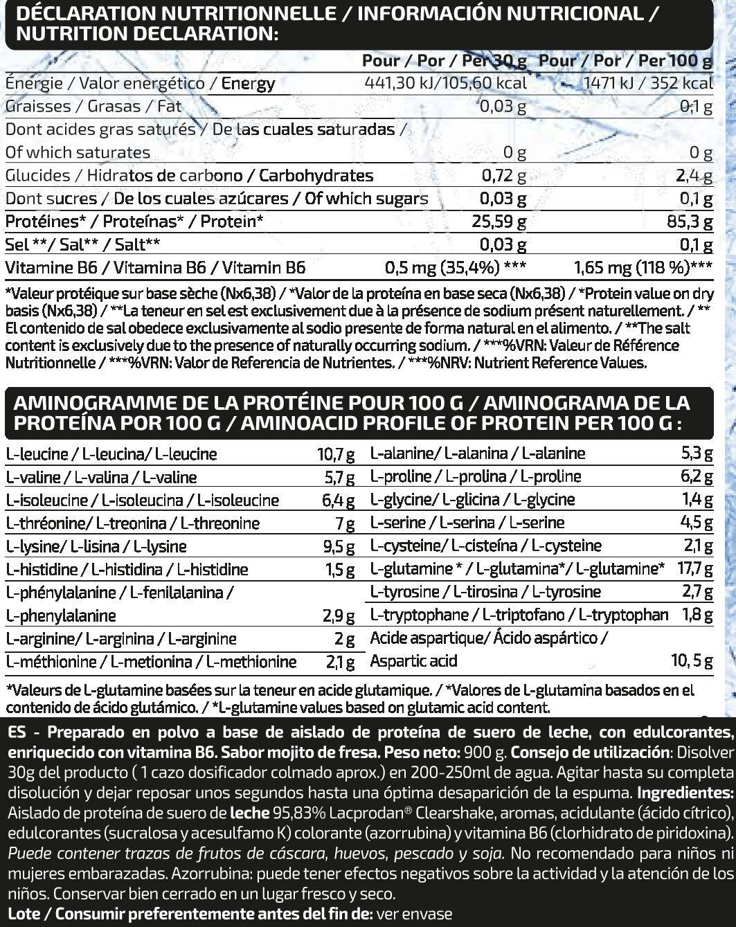 ISO Zero Clear - 900g Fresa Limonada IO.Genix 2/3