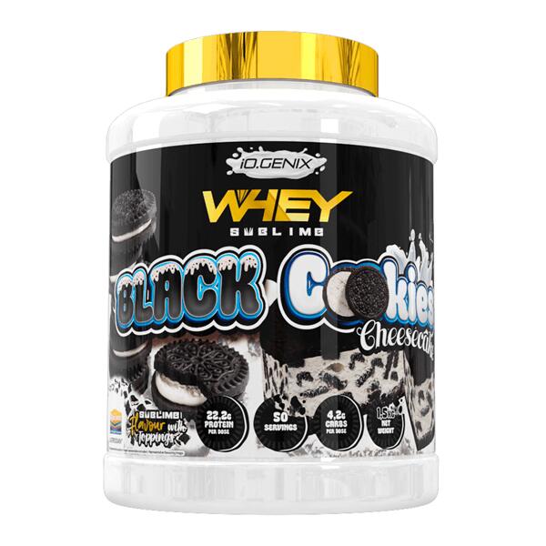 Whey Sublime - 1.5Kg Black Cookies Cheesecake de IO.Genix