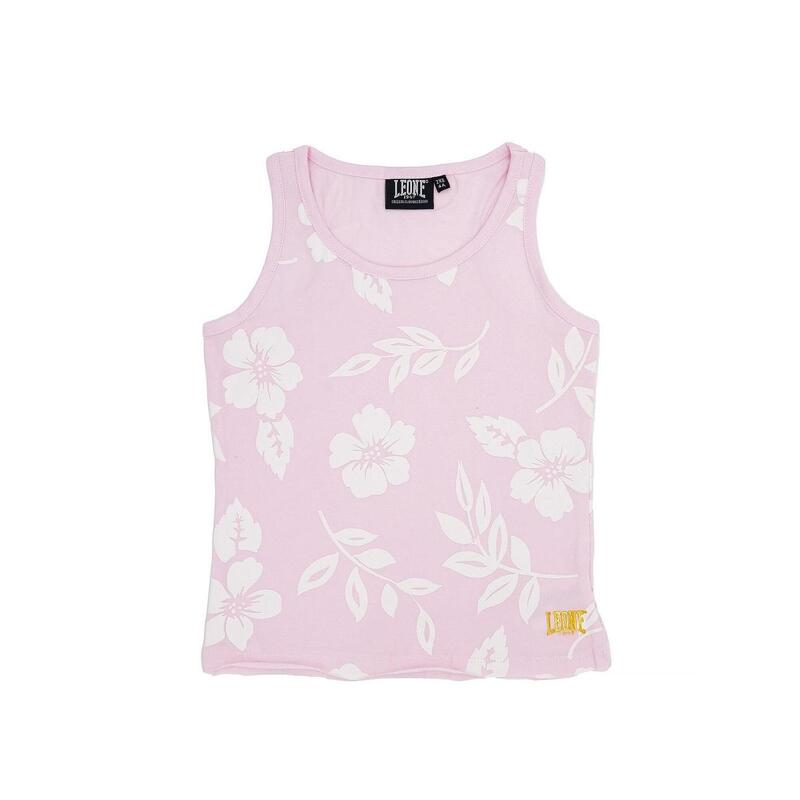 Camiseta de tirantes niña Chic Boxing flores