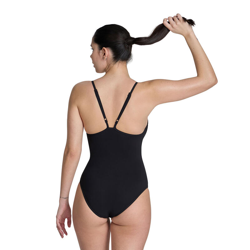 Maillot de bain une-pièce Femme - Mesh Panels Closed Back