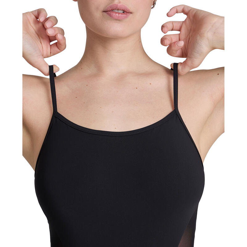 Maillot de bain une-pièce Femme - Mesh Panels Closed Back