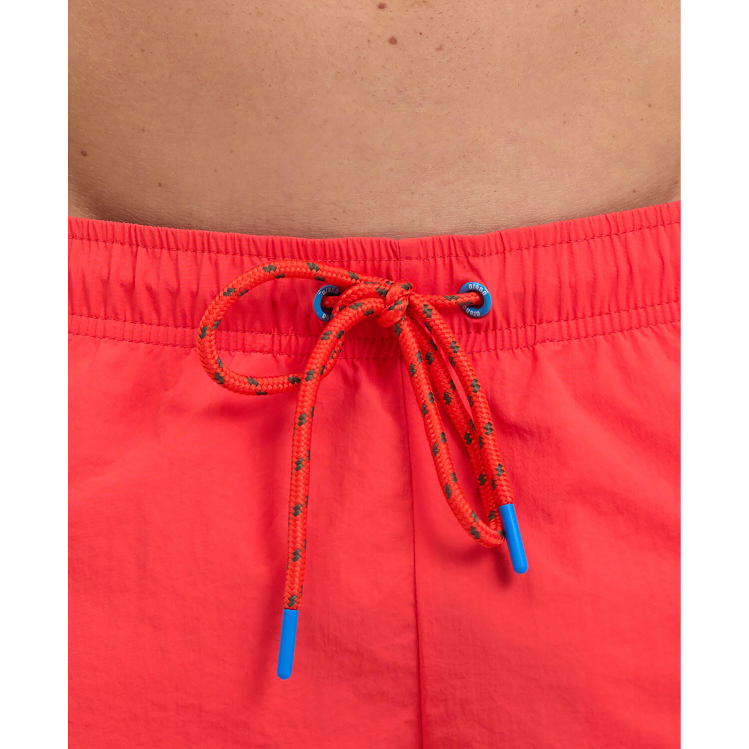 Arena Heren Zwembroek M Pro-File Beach X-Short Flou Red-Dark Olive 5/5