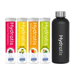 COFFRET 4 TUBES MIX ET GOURDE NOIRE