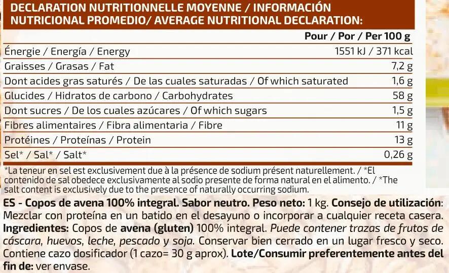 Finom Neutra Zabpehely - 1 Kg Semleges IO.Genix 2/3