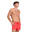 Short de Plage M Pro-File pour Hommes en Rouge Flou-Olive Foncé