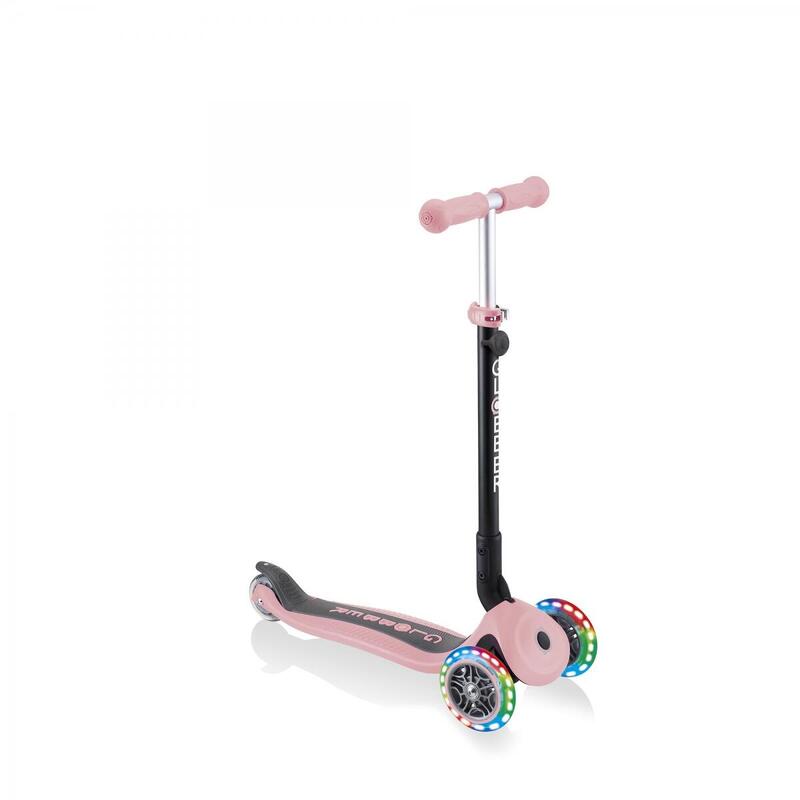 Trottinette évolutive GO-UP FOLDABLE PLUS LIGHTS Rose pastel