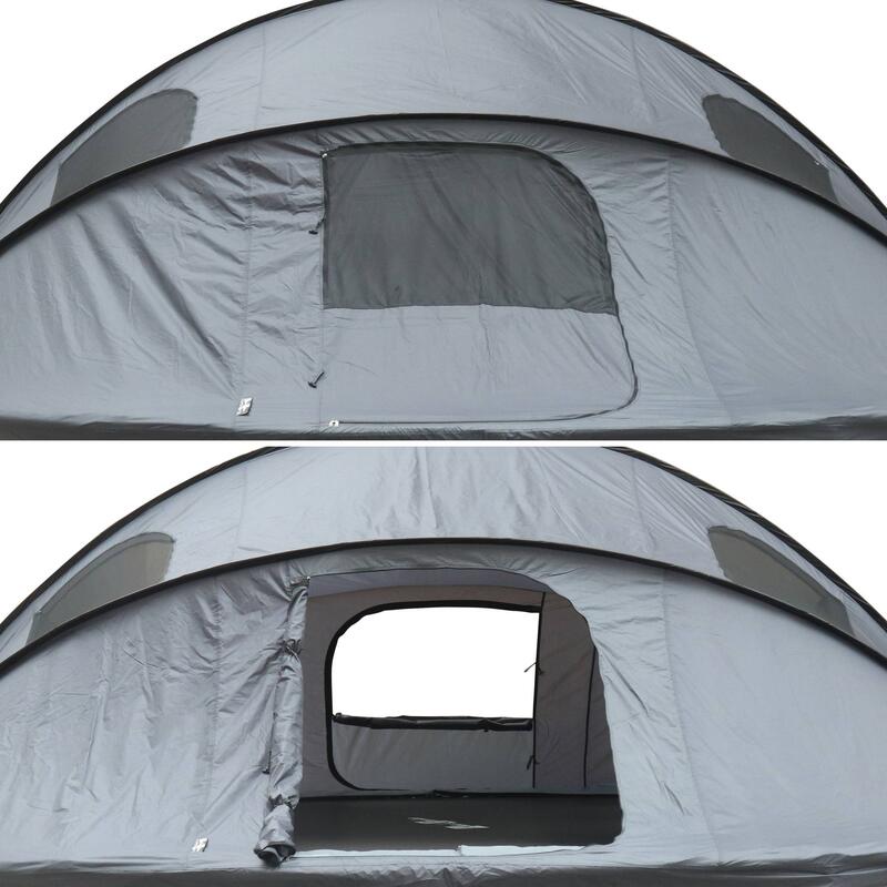 Trampoline 490cm + accessoires + tente de camping I sweeek