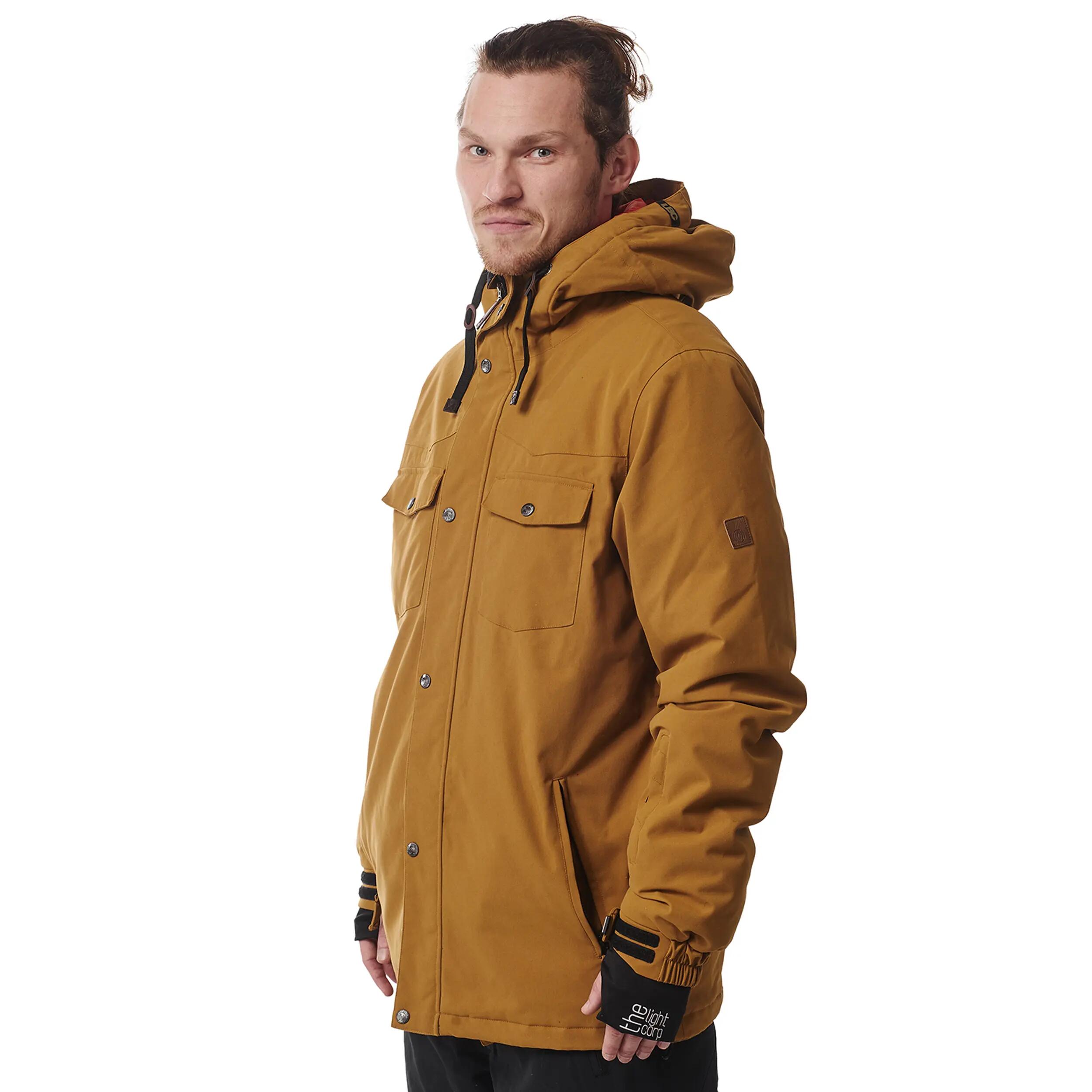 Ski-/Snowboardjacke Herren - STANLEY bone brown 2/6