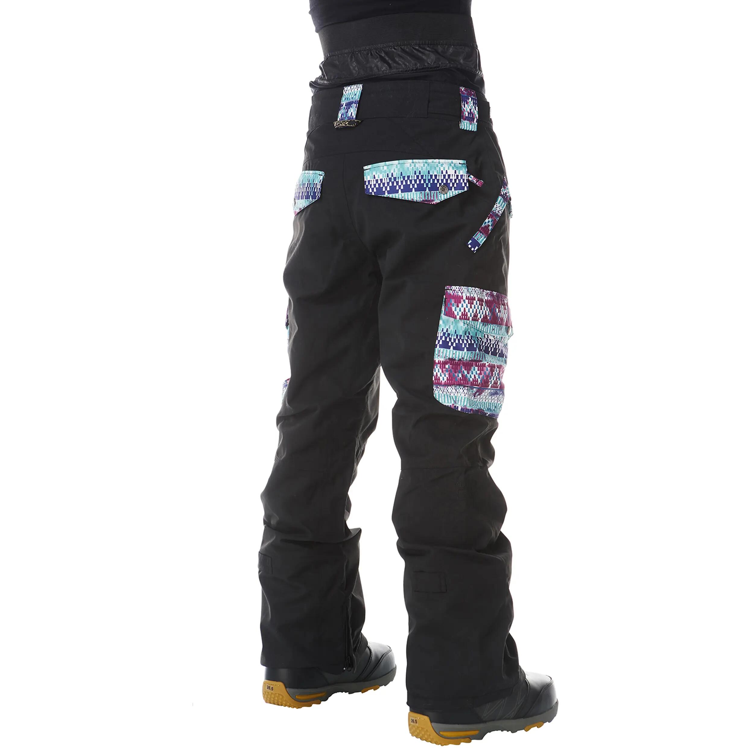 Ski-/Snowboardhose Damen - SWING EVO black tipi 2/5