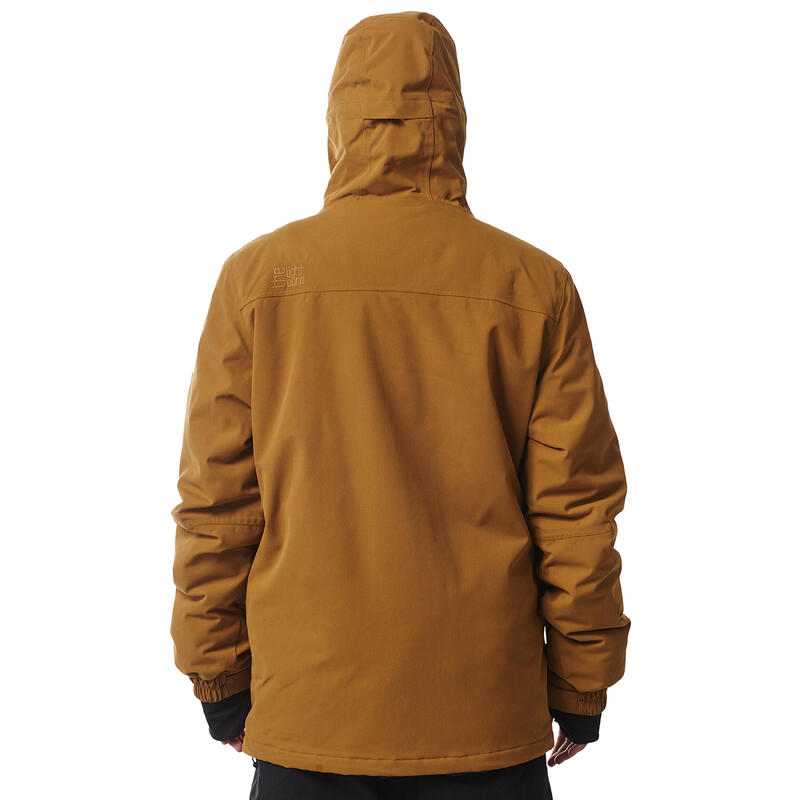 Ski-/Snowboardjacke Herren - STANLEY bone brown