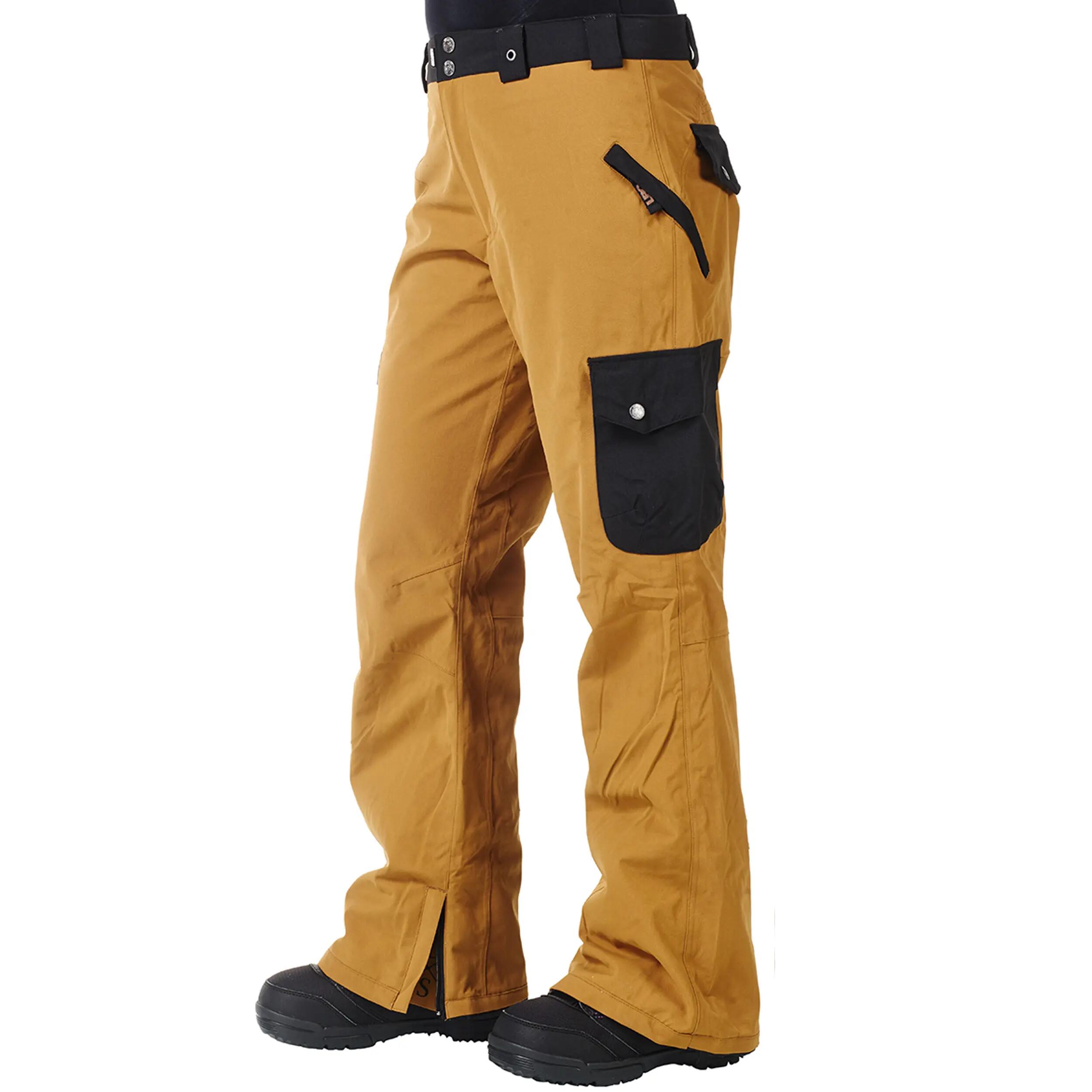 Ski-/Snowboardhose Damen - SWING bone brown 2/5