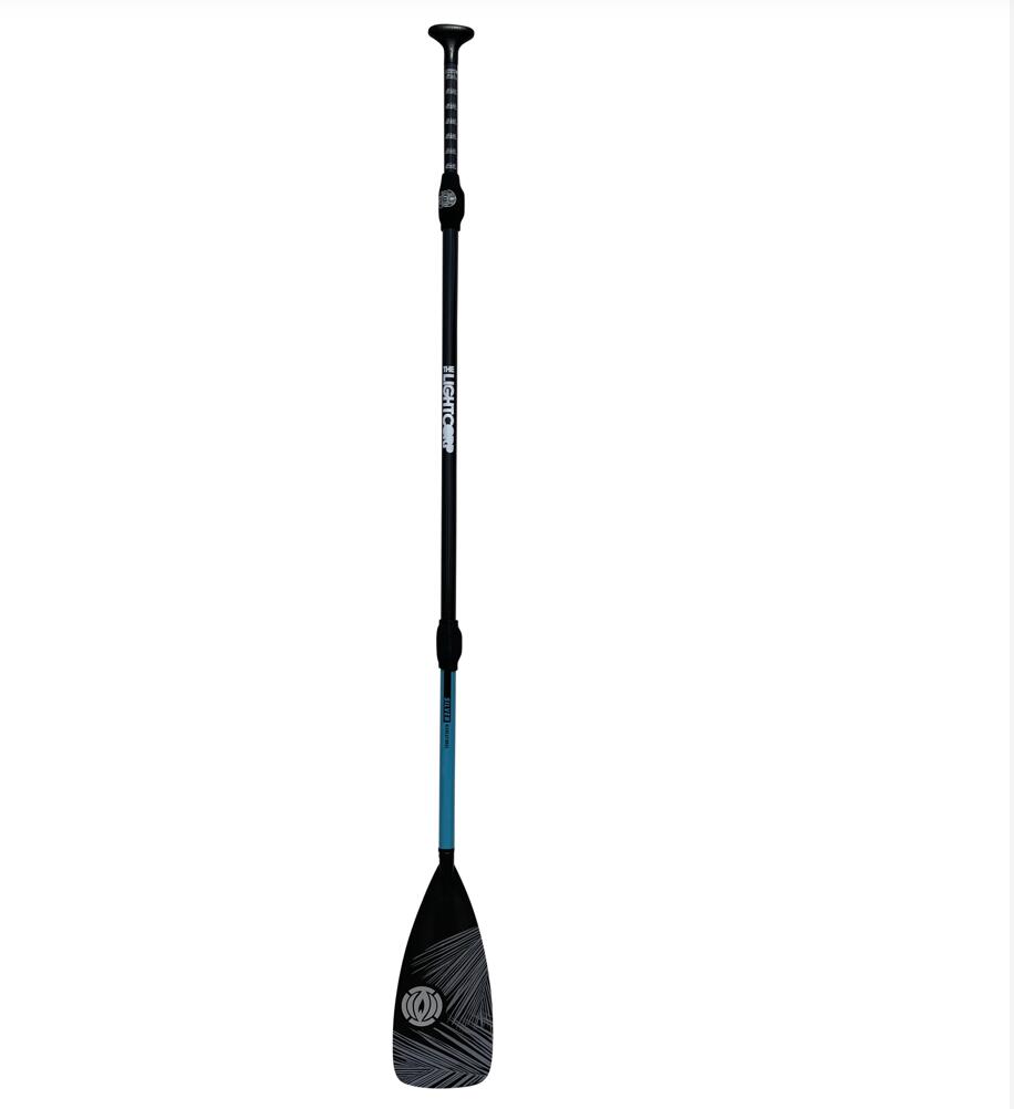 LIGHT BOARD CORP SUP Paddel Carbon-Glasfaser 3 teilig zerlegbar, 170-212cm verstellbar