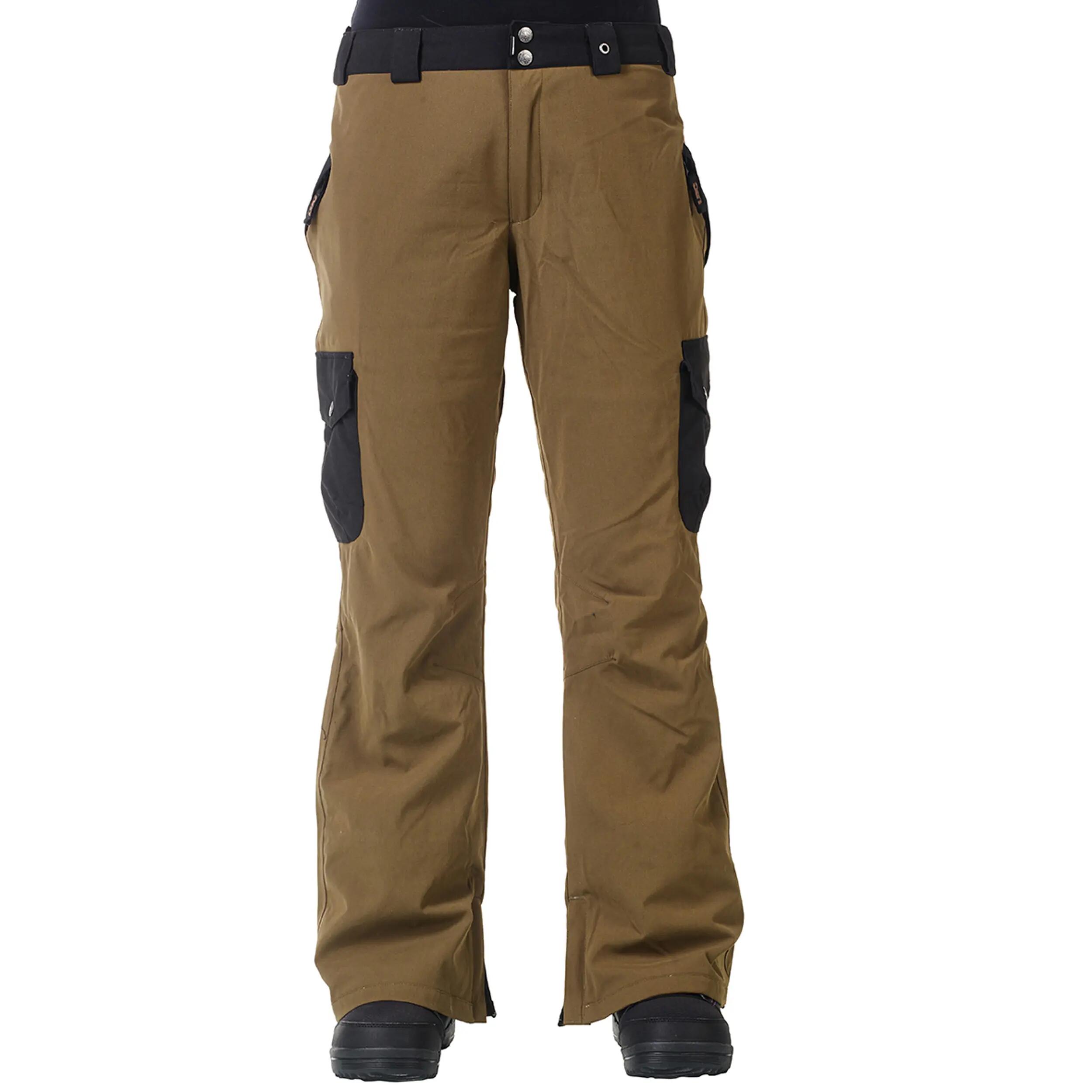 Ski-/Snowboardhose Damen - SWING military olive 2/5