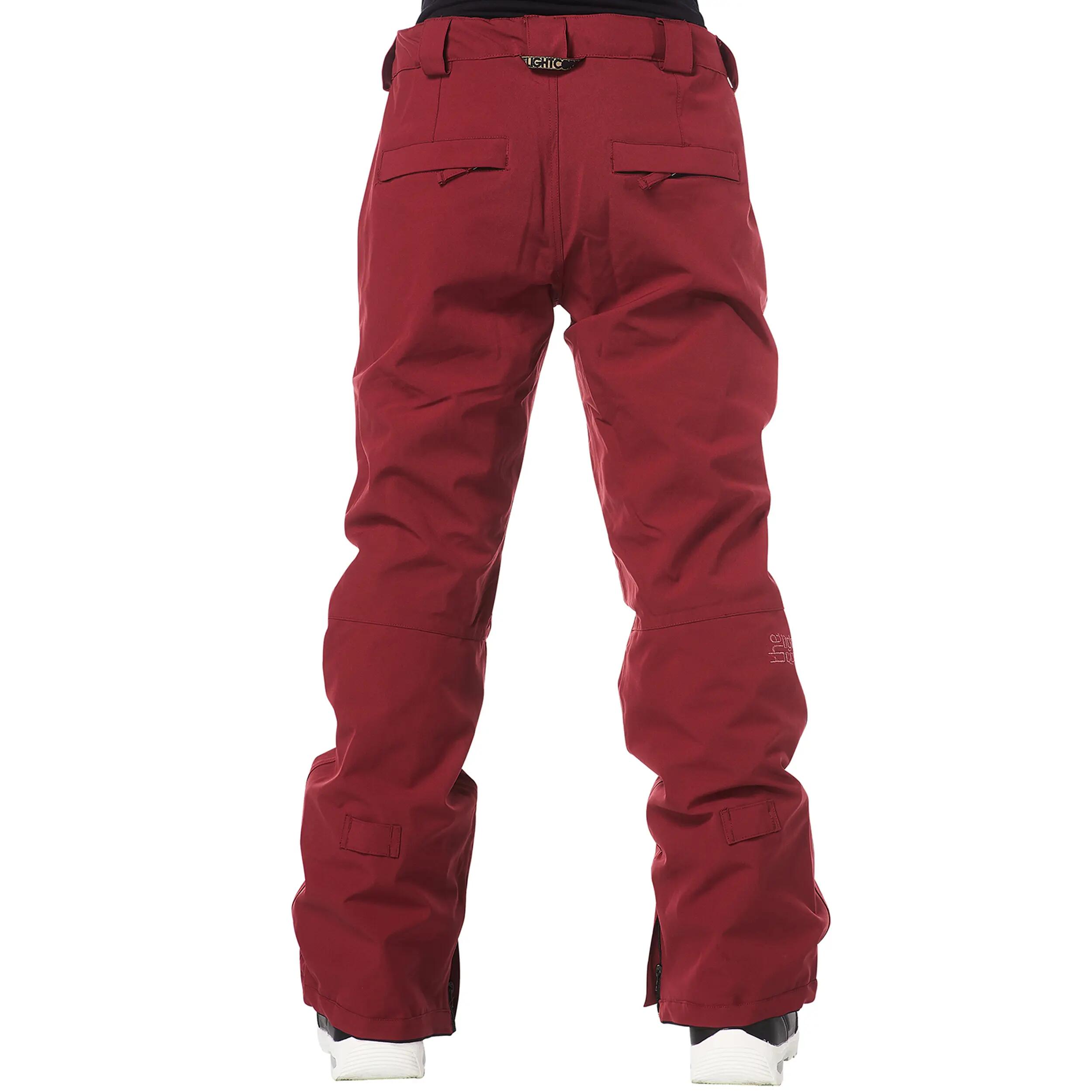 Ski-/Snowboardhose Damen - YOKO  burgundy 4/7