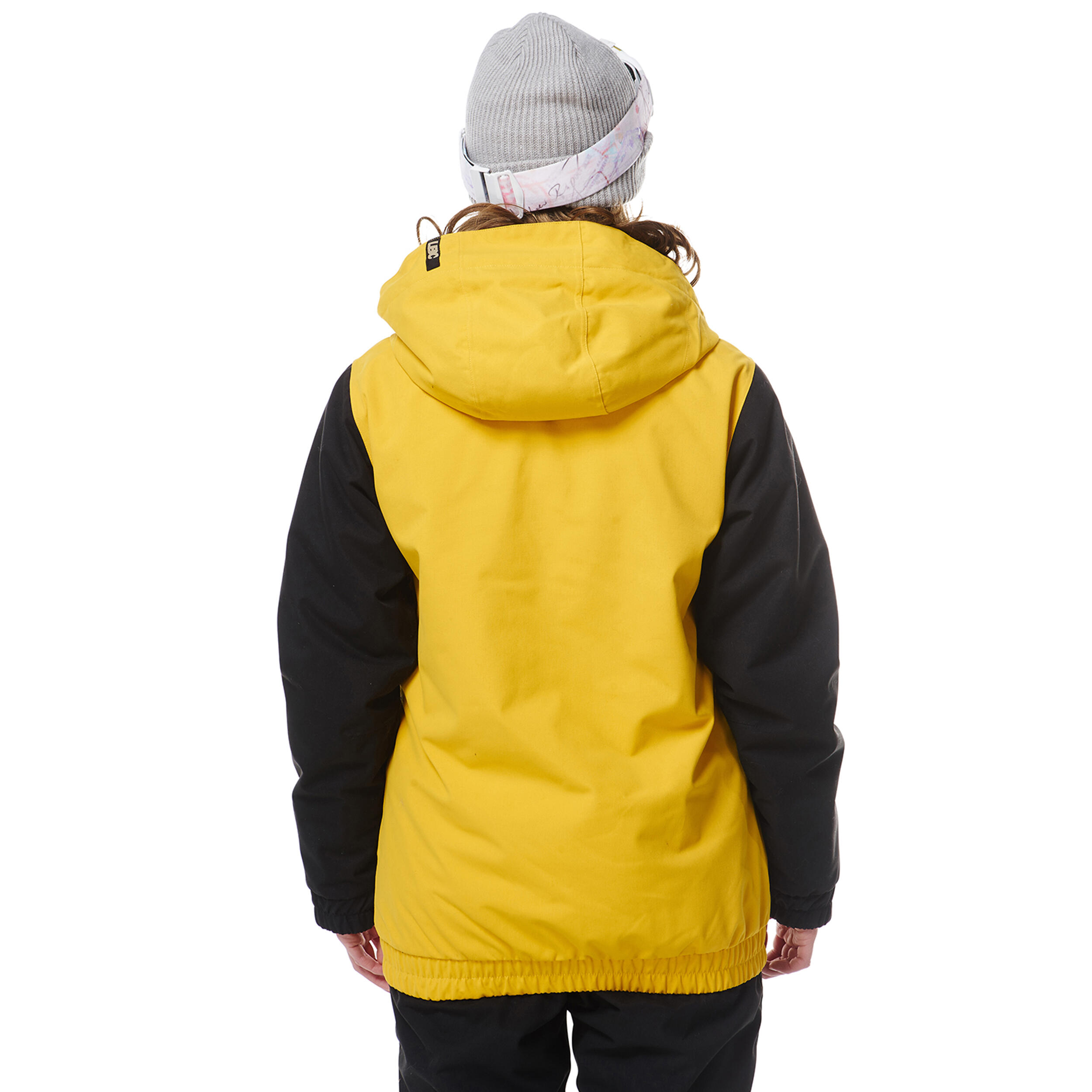 Ski-/Snowboardjacke Damen - BEBOP - mustard black 3/5