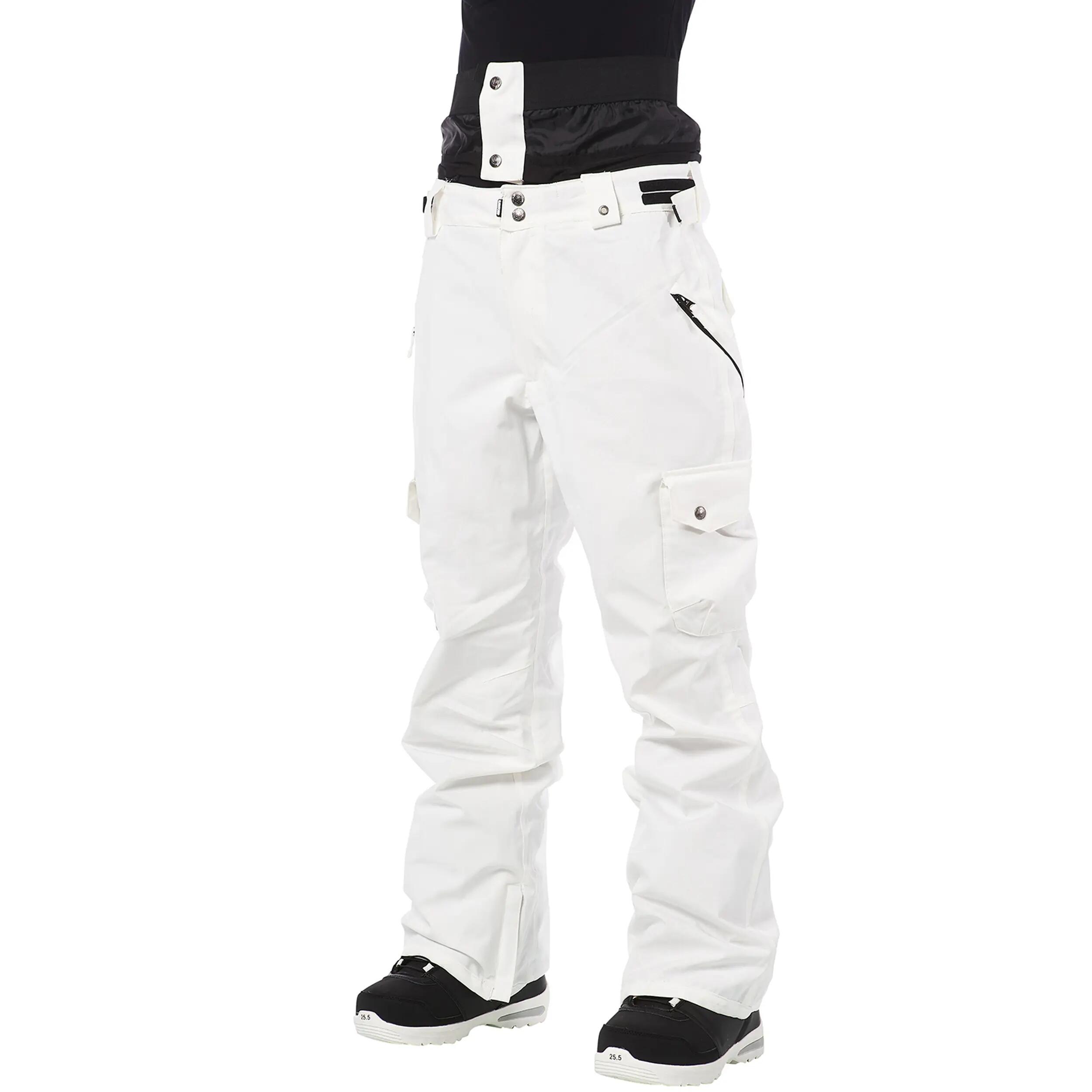 Ski-/Snowboardhose Damen - SWING EVO white 1/5