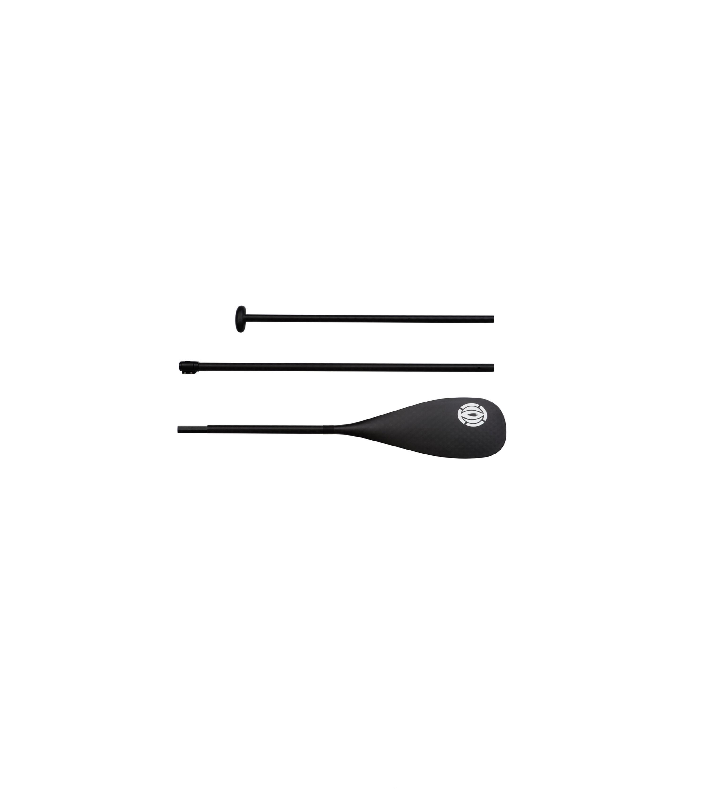 Stand Up Paddle Endurance Race 100% Carbon Pro Paddel 3-teilig 2/3