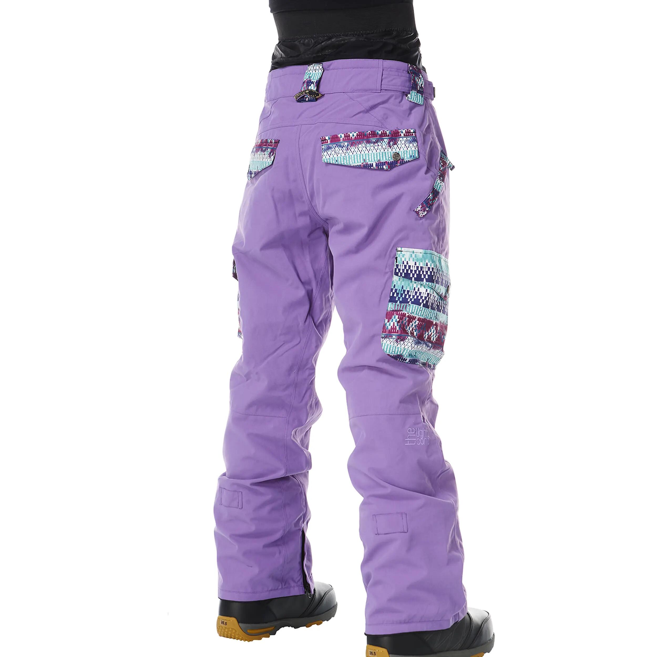 Ski-/Snowboardhose Damen - SWING EVO purple tipi 2/5