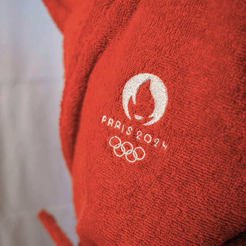 Peignoir de bain enfant 100% coton Jeux Olympiques - Oly Allez