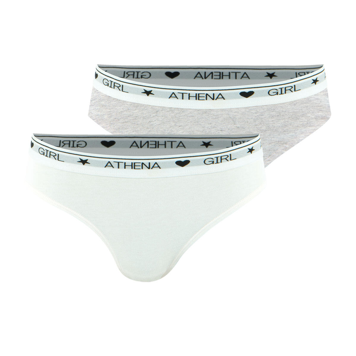 Lot de 2 slips fille Coton Utlra Doux 2/5