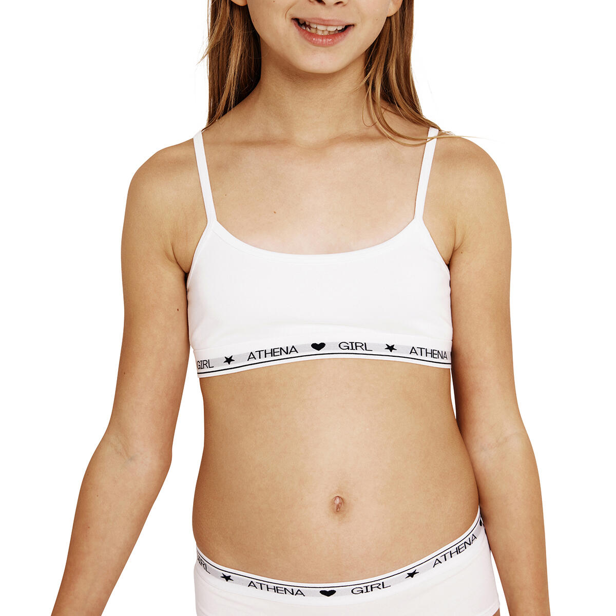 Lot de 2 brassières fille Coton Ultra Doux 3/6