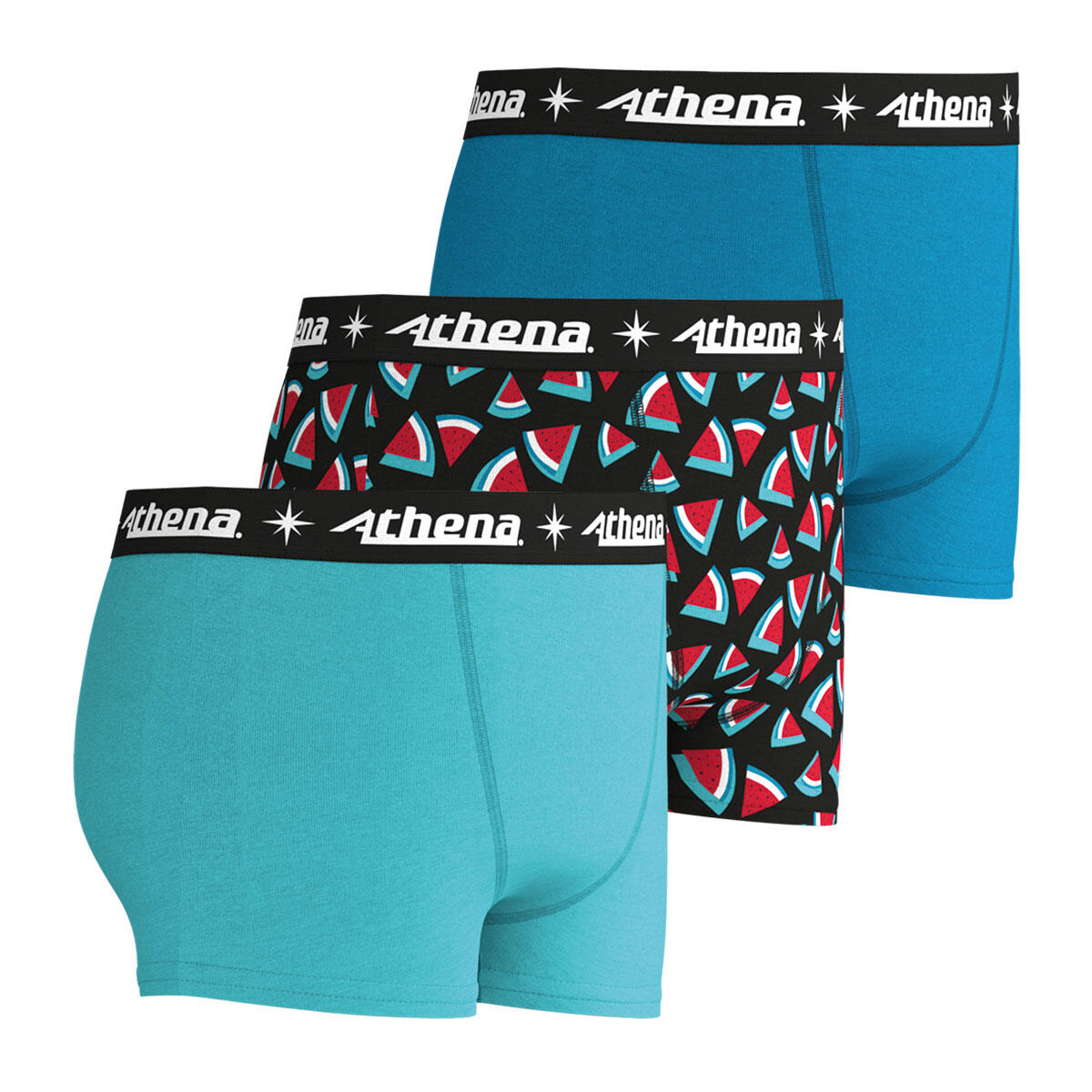 Lot de 3 boxers garçon Trio Pop 2/4