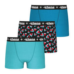 Lot de 3 boxers garçon Trio Pop