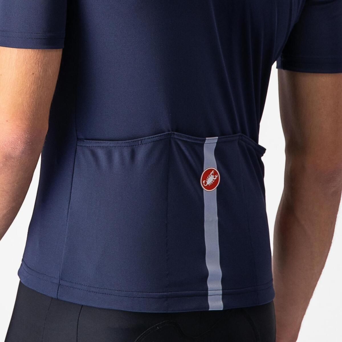 Castelli Classifica Short Sleeve Jersey Dark Blue 6/6