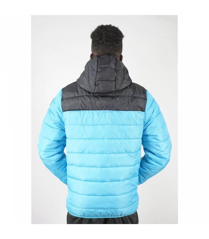 Chaqueta acolchada Fútbol Givova Oslo azul 3/3