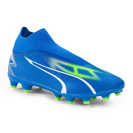Chaussures De Foot ULTRA MATCH Homme (Bleu / Blanc / Vert Sombre)