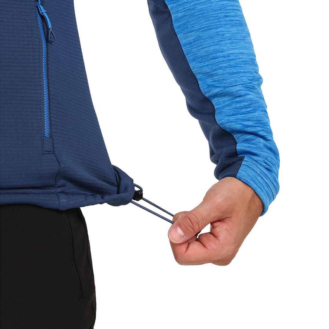 Sudadera polar de montaña y trekking con cremallera ERIN-M hombre KILPI azul 4/6