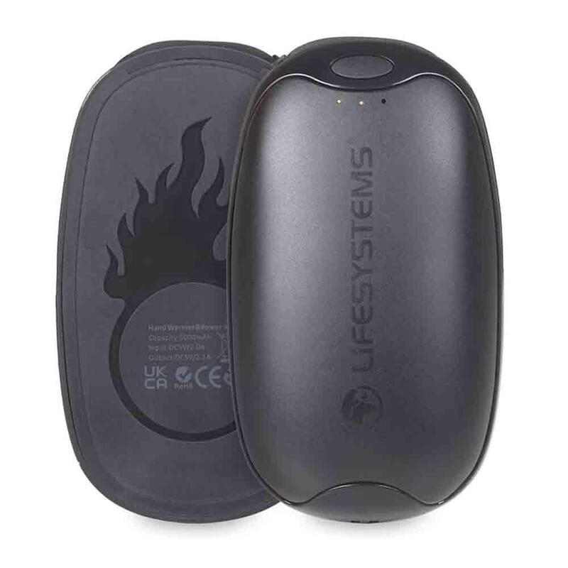 Rechargeable Dual Palm Hand warmers - Black