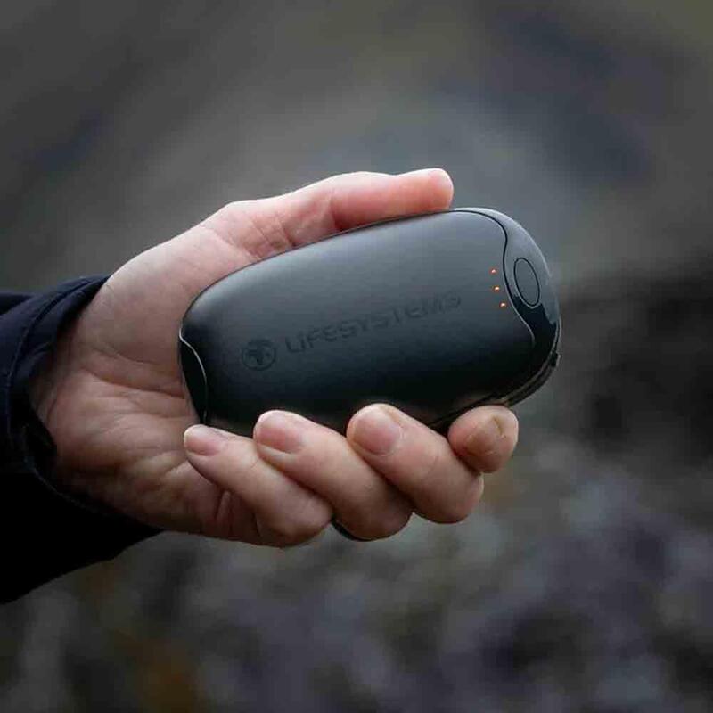 Rechargeable Dual Palm Hand warmers - Black