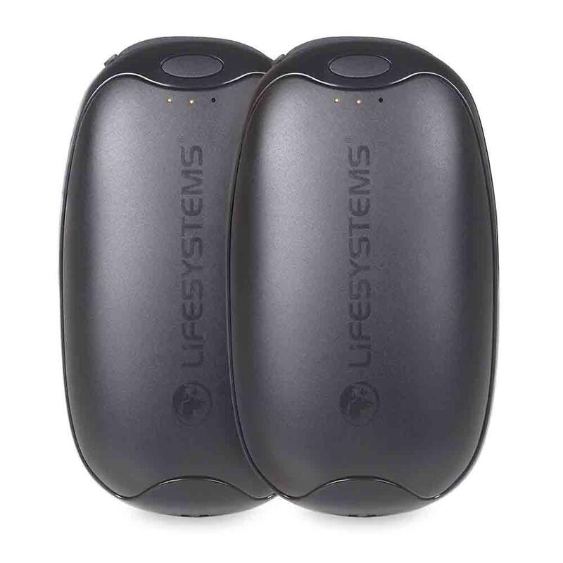 Rechargeable Dual Palm Hand warmers - Black