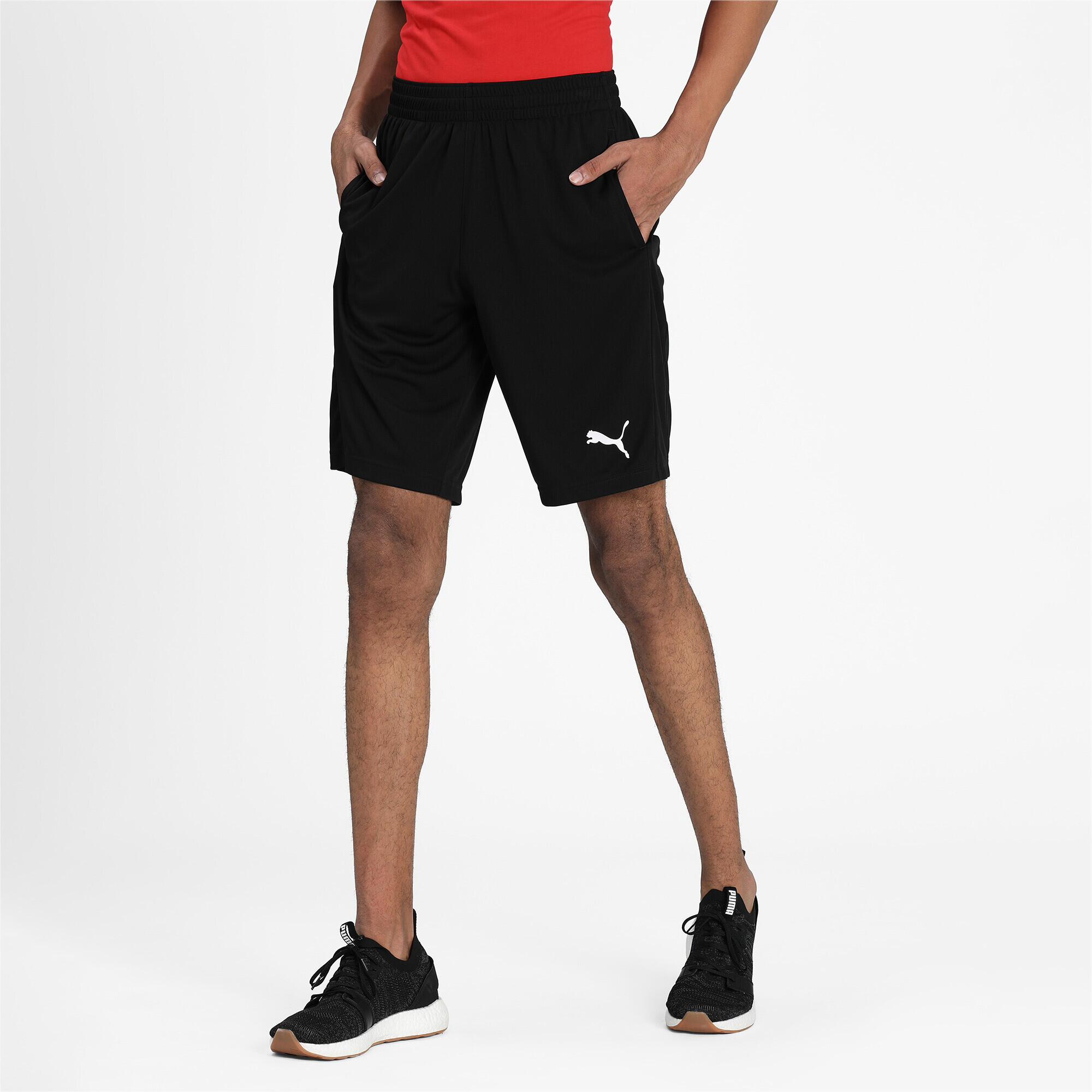 Shorts Active Interlock da uomo PUMA Black 2/3