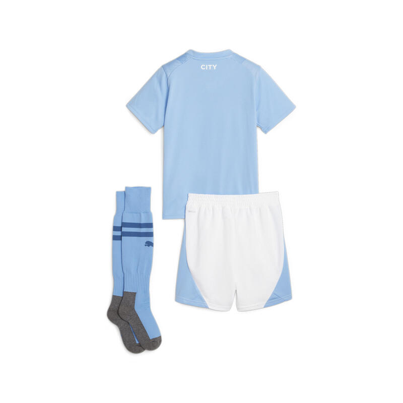 Manchester City F.C. Home Mini Kit Jugendliche PUMA Team Light Blue White