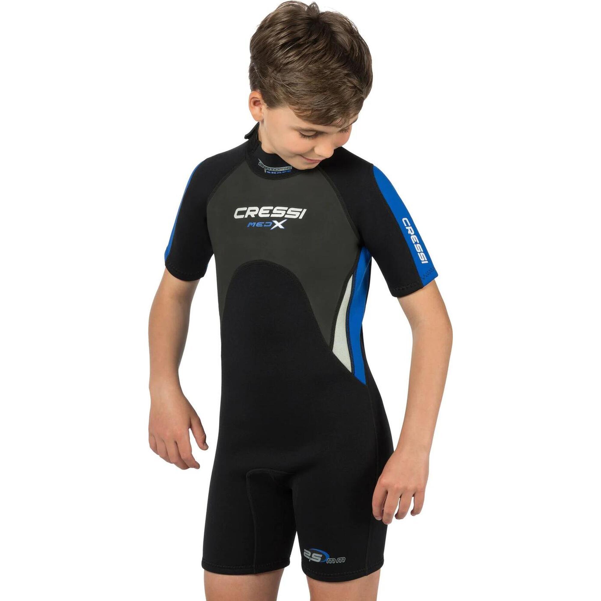 Med X Junior Shorty Wetsuit 2.5 mm - Black