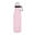 Design eco RVS waterfles pastel roze 500 ml - extra carrier
