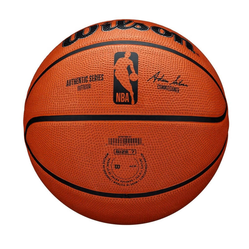 Balón de baloncesto NBA Authentic Series Outdoor Talla 7 Wilson