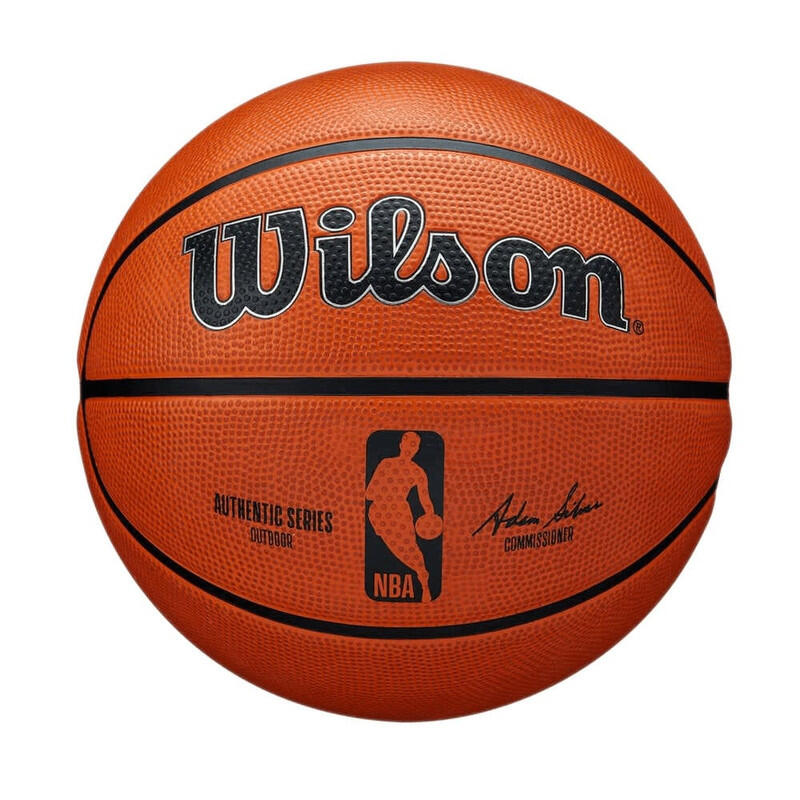Bola de basquete NBA Authentic Series Outdoor tamanho 5 Wilson