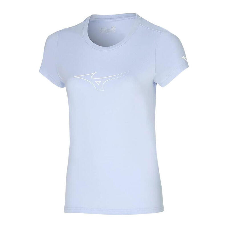 T-shirt Mauve Femme technique Mizuno Athletic