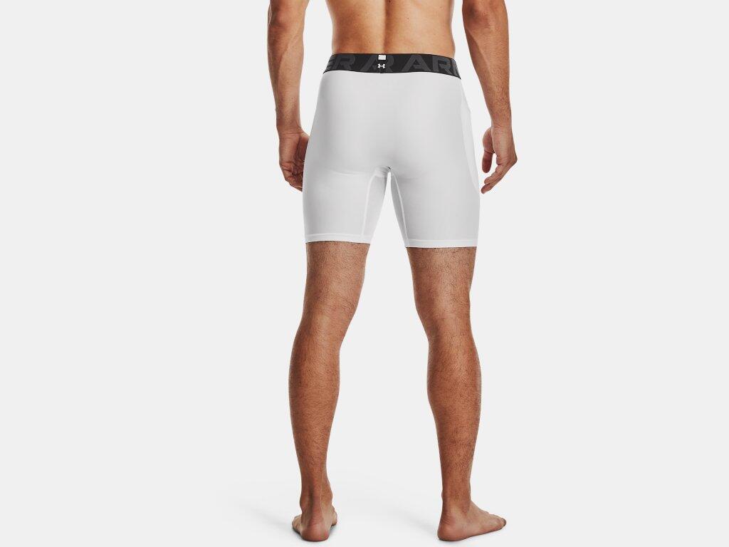 Sous-short Under Armour HeatGear® Blanc 4/7