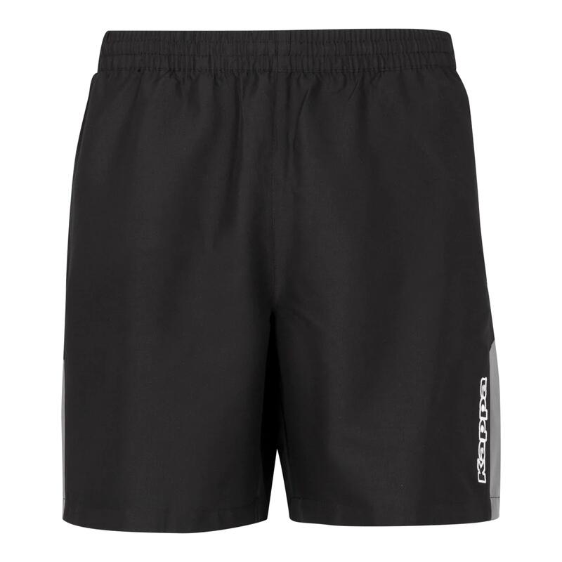 Pantalón Corto Deportivo Negro Passo Kappa Para Adulto