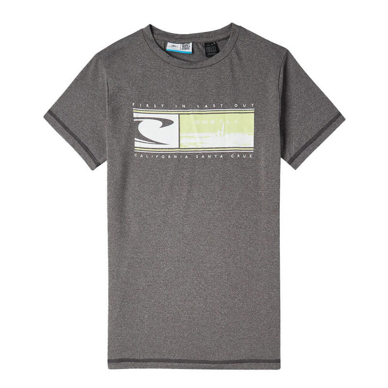 O'NEILL O'neill T-Shirts HYBRID SURF T-SHIRT BOYS' RAVEN